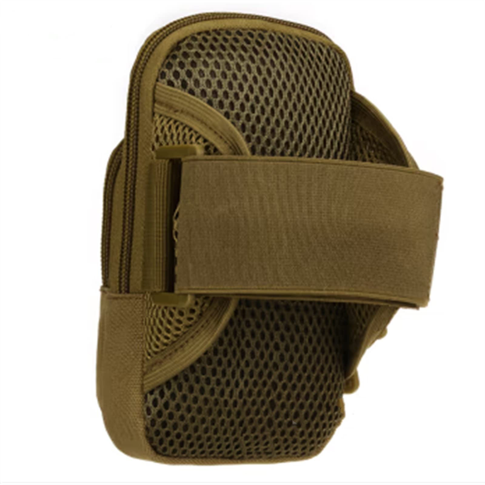 Bolsa De Brazo para Teléfono Móvil Bolsa de Brazo al Aire Libre Bolsa de Brazo usable (Color : Brown, Size : 17.5x11x4cm)
