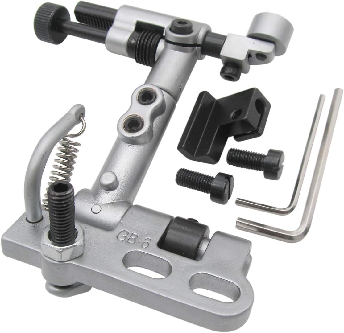 Brand - 1SET Suspended (Hanging) Edge Guide#GB-6 Compatible with/Replacement for Juki Brand LU-1508 LU-1510 DNU-1541S LU-562 LU-563 Singer Brand 111G 111W 211G 211W CONSEW Brand 225 226R