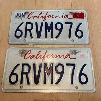 Amazon.co.jp: 976 アメリカカリフォルニアナンバープレート