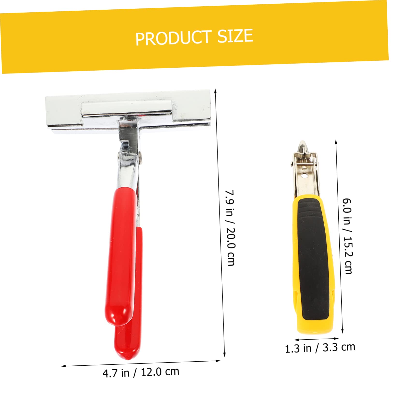 PRETYZOOM Ergonomic Canvas Stretching Pliers Staple Puller Heavy Duty Painting Tool