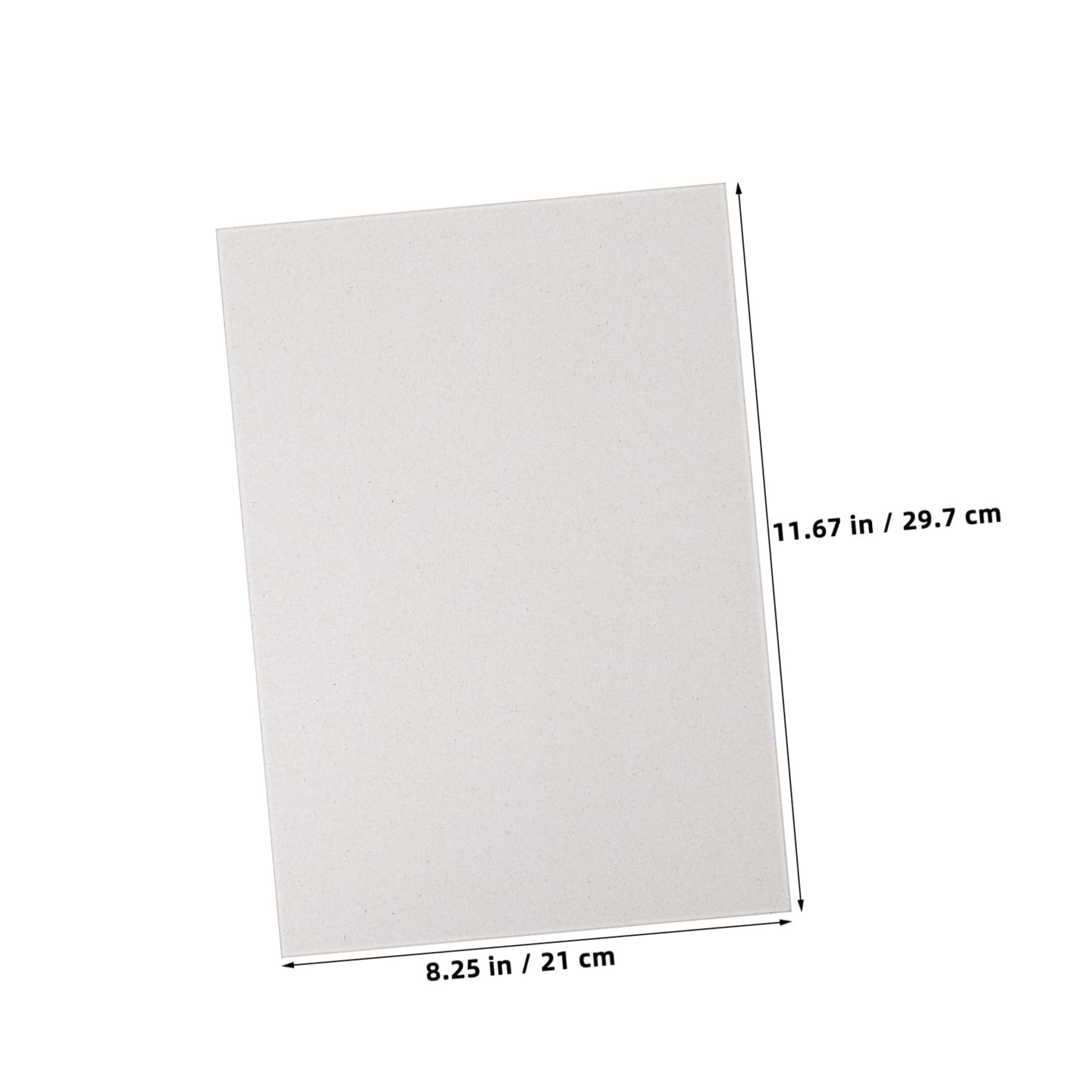 Veemoon 20 Feuilles Carton Renforcé pour Modélisme Scrapbooking Matériau de Bricolage Épaisses Stables pour Projets DIY