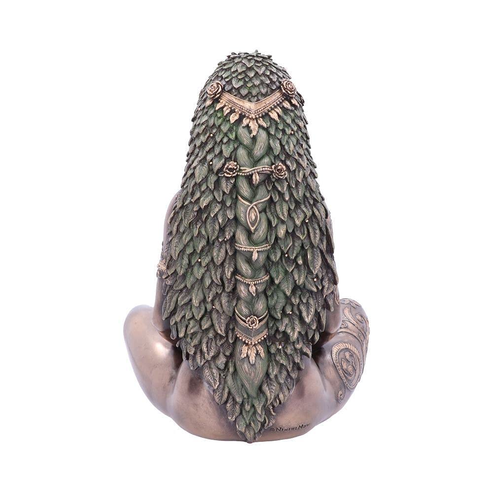 Nemesis Now Ethereal Gaia Art Statue Figur, Polyresin, Bronze, Mutter Erde, 30 cm