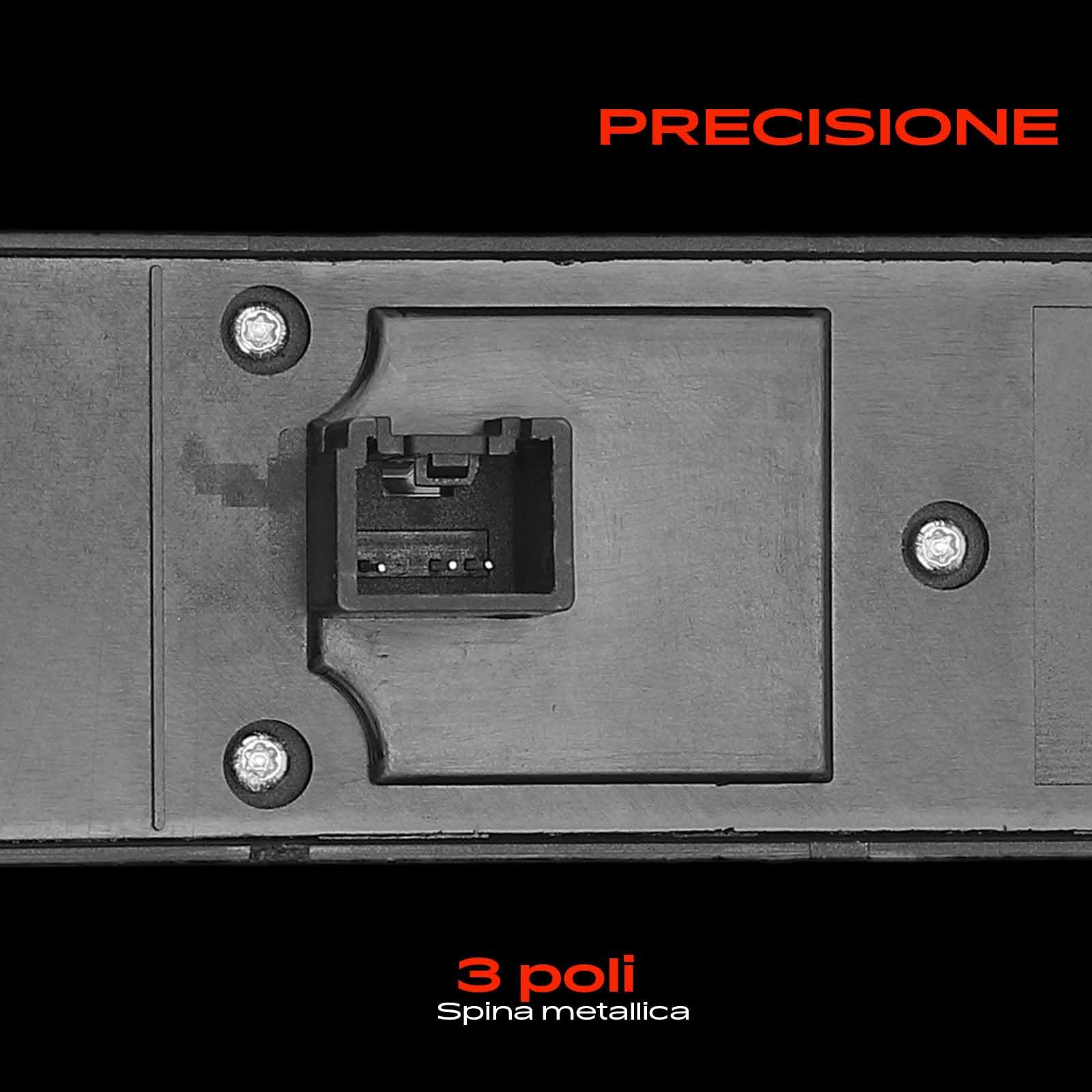 Frankberg Interruttori alzacristalli Anteriore sinistro Compatibile con C-Max DM2 Focus II Turnier DA DS FFS Focus II DA DP HCP Focus II Berlina DB DH FCH Replace# 1507919
