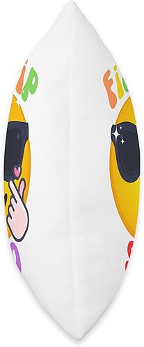 Miniatura 2 de Mini heart Smile Sunglasses Face Apparel Trip Squad Groovy Field Day 2023 - Cojín escolar para niños, 16 x 16 pulgadas, multicolor