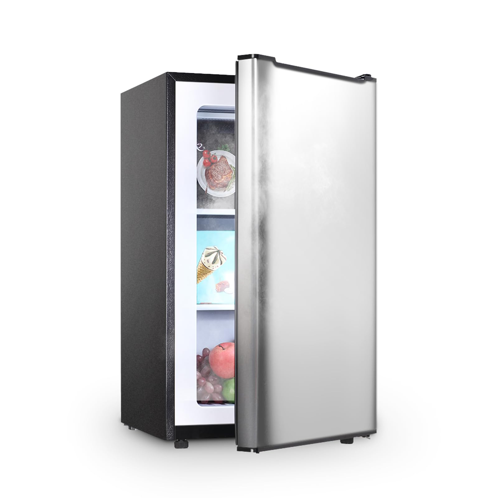 Amazon.com: Gshop Mini Upright Freezer 3.0 Cu.ft with Shelves