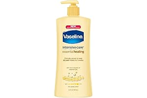 "Vaseline Essential Healing Intensive Care Lotion: 32 oz. of Nourishing Hydration for Smooth, Healthy Skin