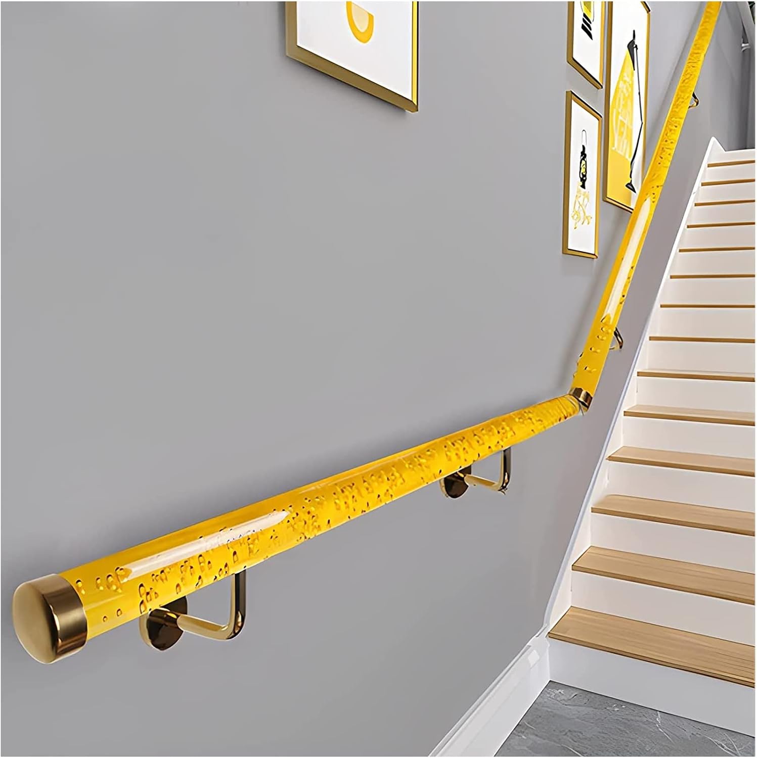 Grab Bars Handrails for Indoor Stairs, 3 Foot/ 4 Ft/ 5 Feet