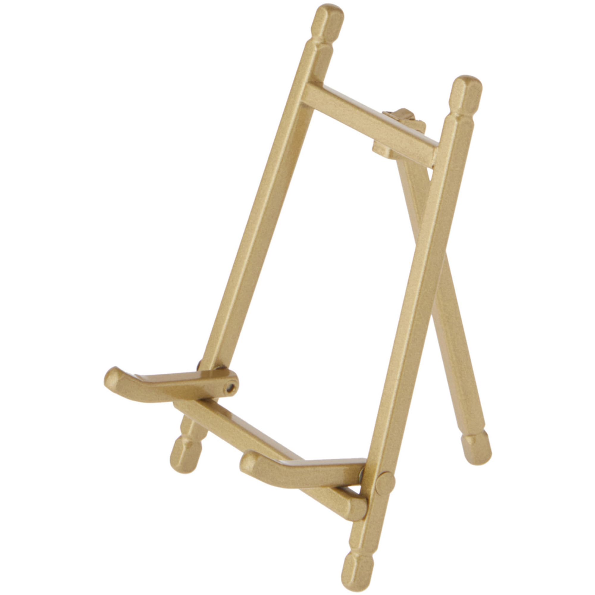 Bard's Satin Gold-Toned Metal Easel, 5