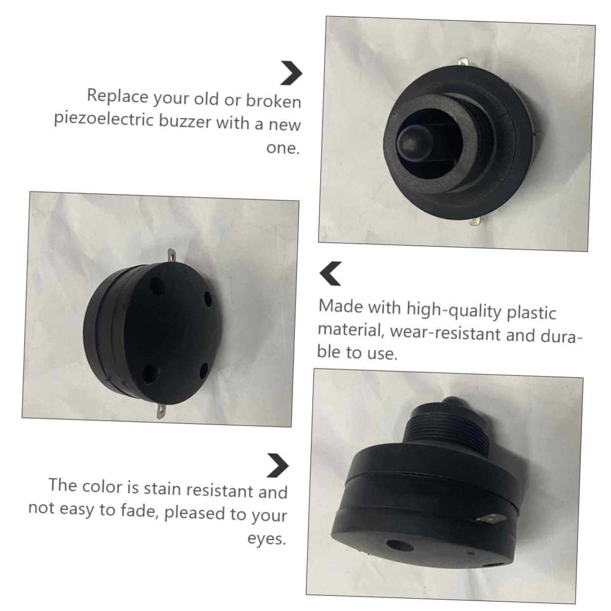 OUNONA Horn Replacement Piezoelectric Head Adapter Car Supplies Electric Horn