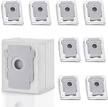 9 Pack Vacuum Bags for iRobot Roomba i7 i7+ j7 j7+/Plus, i3 i3+, i4 i4+, i6 i6+/Plus, s9 s9+/Plus, i8 i8+, Compatible with iRobot Roomba i and s Series Clean Base Automatic Dirt Disposal Bags (9 Pack)