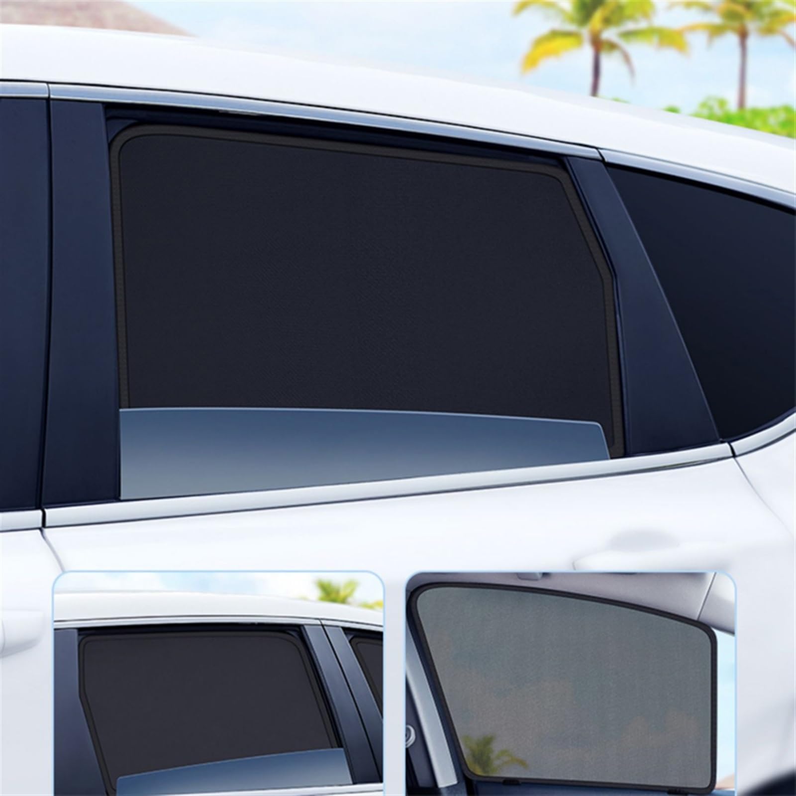 Parasol Ventana Coche Para MG4 para eléctrico para EV para MULAND 2022-2025 parasol parabrisas coche parasol para ventana delantera visera parasol parasol aislamiento térmico Sombrilla Paraguas Coche