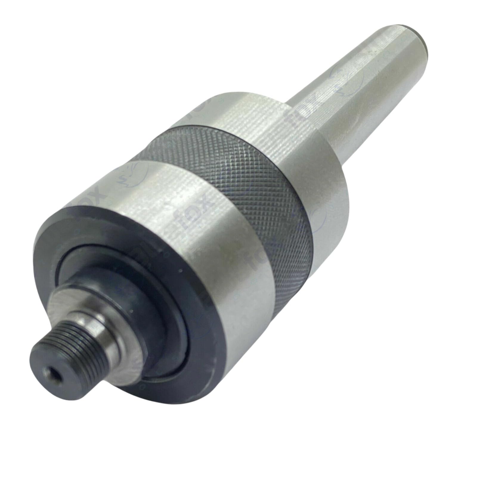 Mitlaufende MK2 Körnerspitze mit 70mm Vierbackenfutter – Präzisions Drehmaschinen-Zubehör, Reitstockaufnahme mit M14x1 Gewinde, 4-Backenfutter unabhängig einstellbar