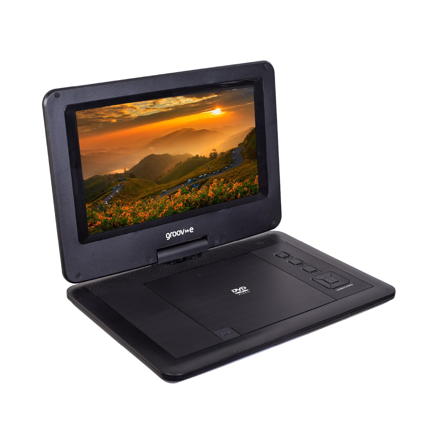 Groov-E Gvdp02bk Portable Dvd Player - Black, Black