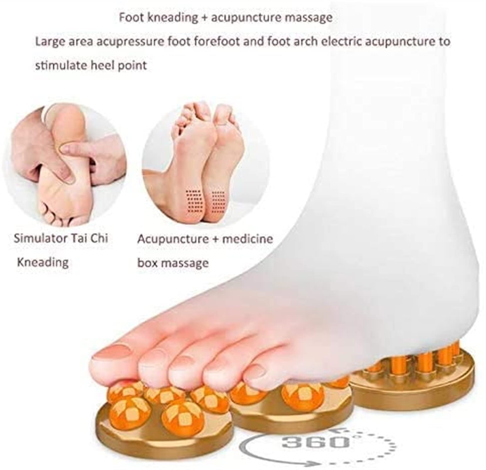 Idromassaggio per I Piedi con Rulli Massaggianti Automatici, con 8 Rulli Massaggianti può Alleviare L'affaticamento E Favorire La Circolazione Sanguigna