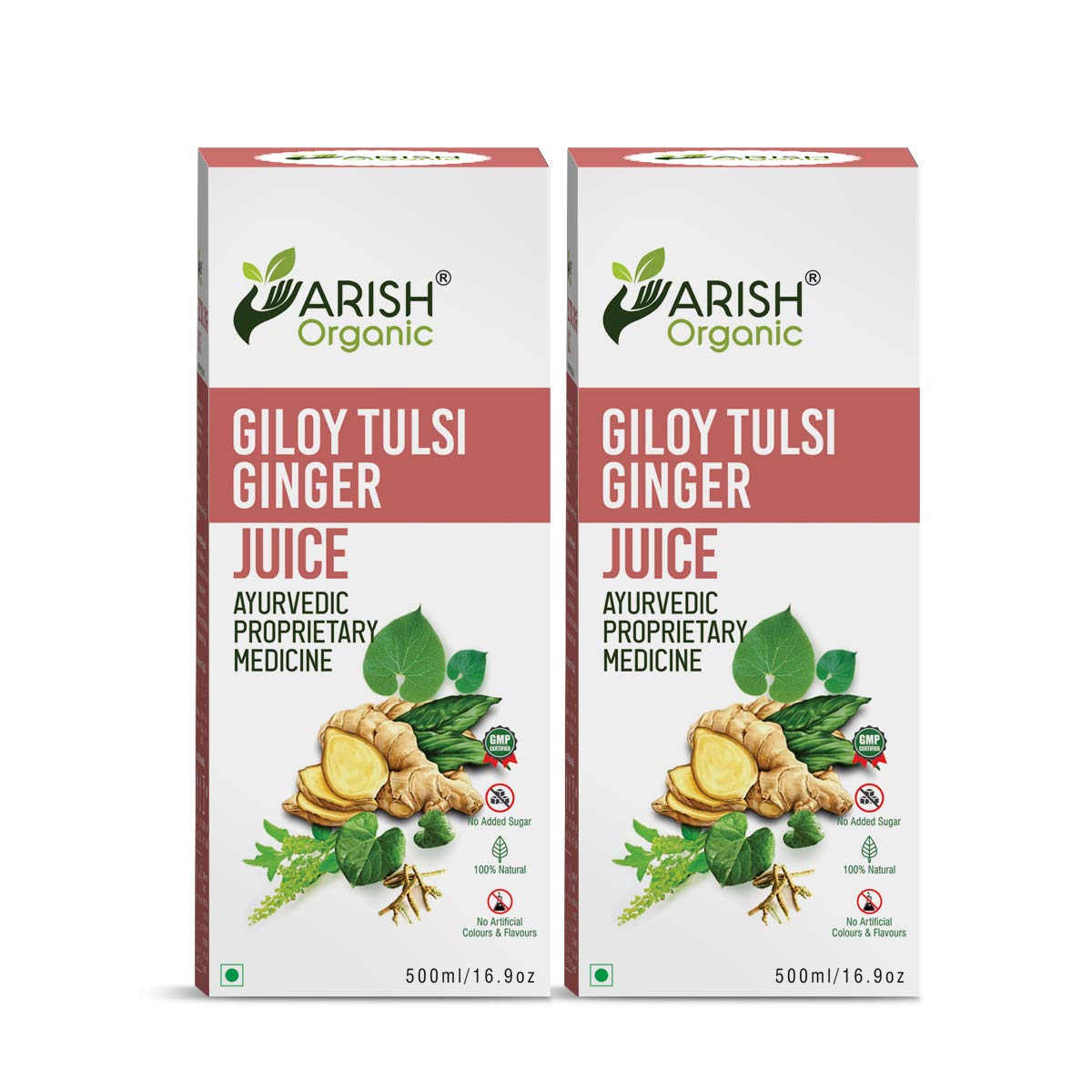 ARISH ORGANIC GILOY TULSI GINGER JUICE 500 ML PACK OF 2 (B08WHRVPQX) Amazon Price History, Amazon Price Tracker