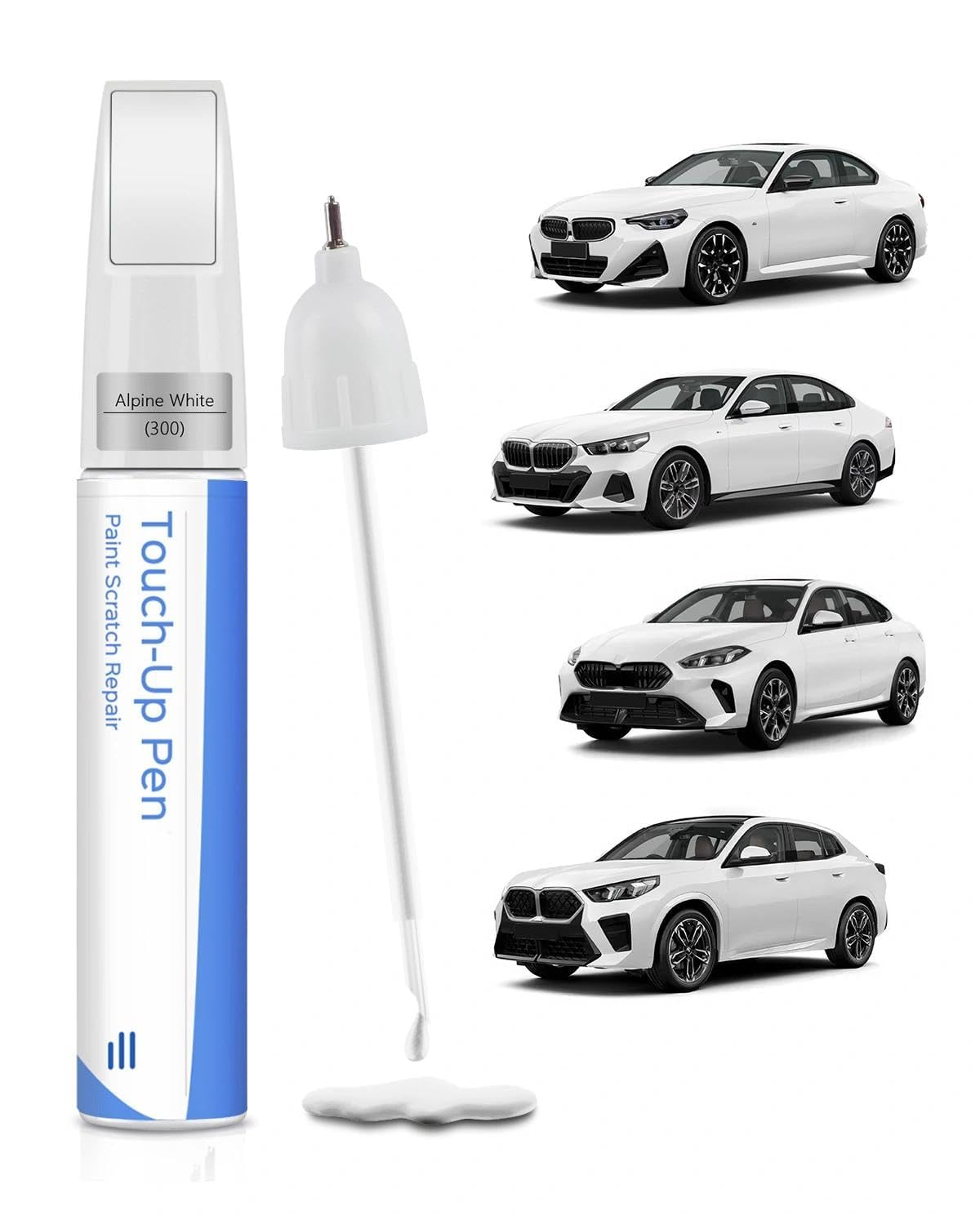 PARTS4EV BMW対応 300 アルパインホワイト 専用 2-in-1 ペ…