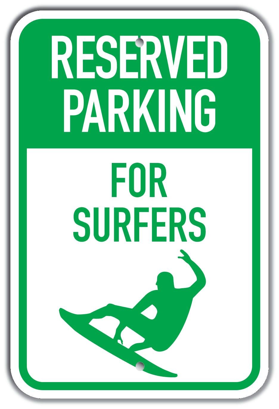 Panneau de parking surfeur pour bloquer stationnement interdit - 2