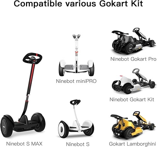 Miniatura 5 de stio Cable de extensión de alimentación compatible con Ninebot de Segway Go Kart Kit Gokart PRO Ninebot S MAX/S/miniPRO Scooter alargar cable