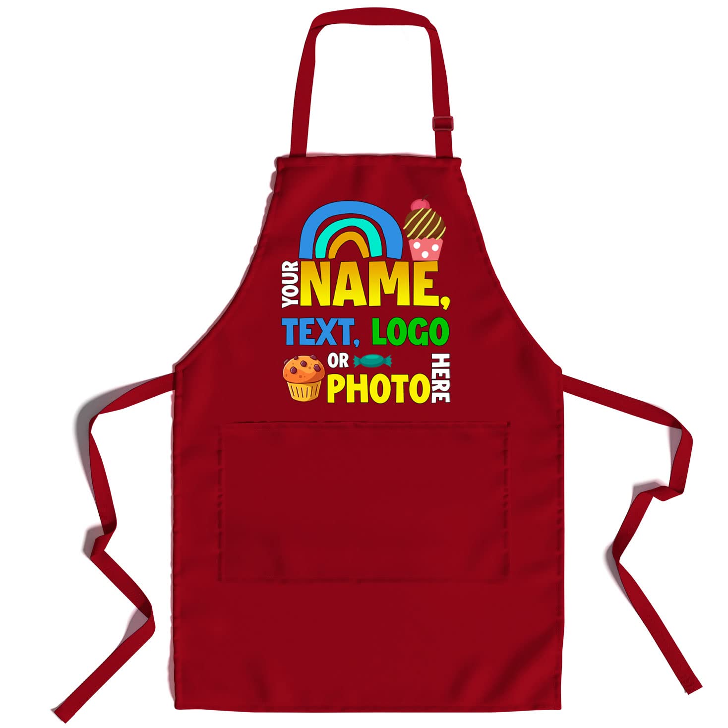 lepni.me Premium Delantales de Cocinero | Cocinar a la Parrilla para Casa y Restaurante | Delantal de Cocina con Doble Bolsillo para Hombre y Mujer