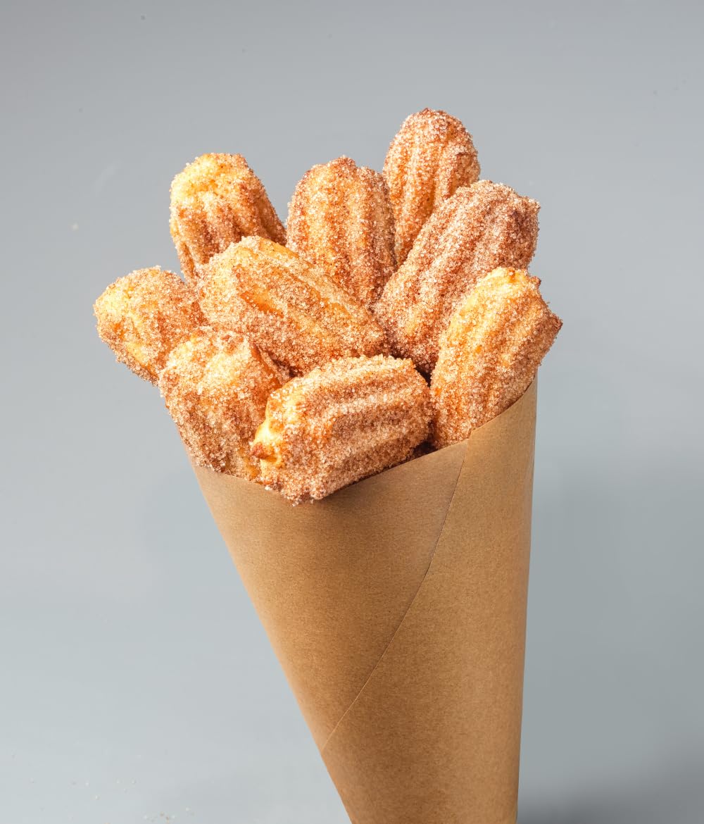 Dr. Oetker Churro Bites aus dem Airfryer – 6er Pack Backmischung für zimtig-knusprige Churros aus der Heissluftfritteuse, Churros ohne Frittieren, wie auf der Kirmes, 6 x 300g