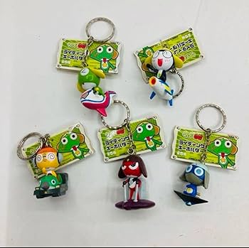 【レア／タグ付】 ケロロ軍曹 ライディングキーホルダー ４種 セミコンプ Amazon.co.jp: 当時物／ ケロロ軍曹 ライディングキーホルダー 5
