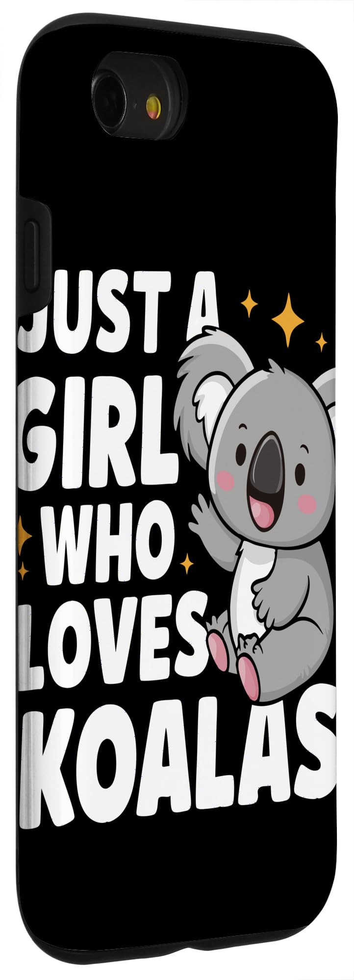 iPhone SE (2020) / 7 / 8 Koala Just A Girl Who Loves Koalas Cute Animal Case - Image 3