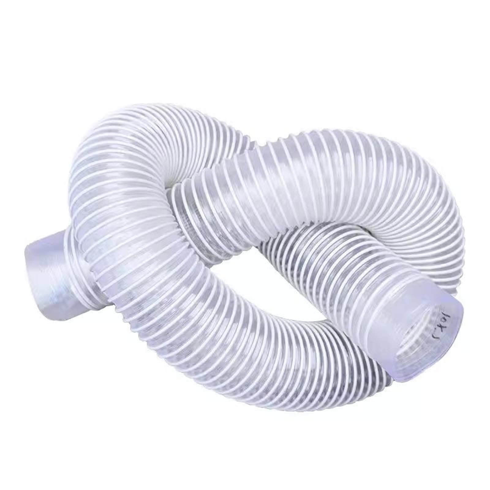 Tubo in PVC rinforzato con filo d'acciaio, Tubo flessibile in filo di acciaio PVC, diametro interno 32-100 mm, lunghezza 1-2 metri(1M Inner Diam 32mm)