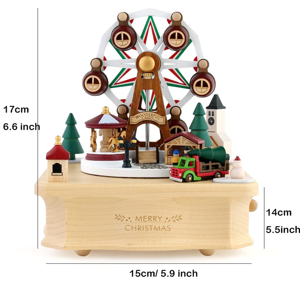 Amazon | オルゴール 動く小さな車、女性のための音楽箱の子供子供の