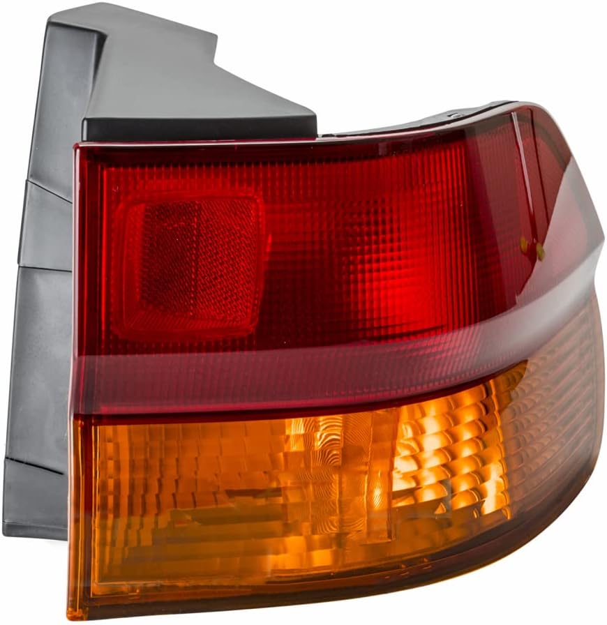 CarLights360: For 2002 2003 2004 Honda Odyssey Tail Light Assembly Driver Side w/Bulbs DOT Certified For HO2800158