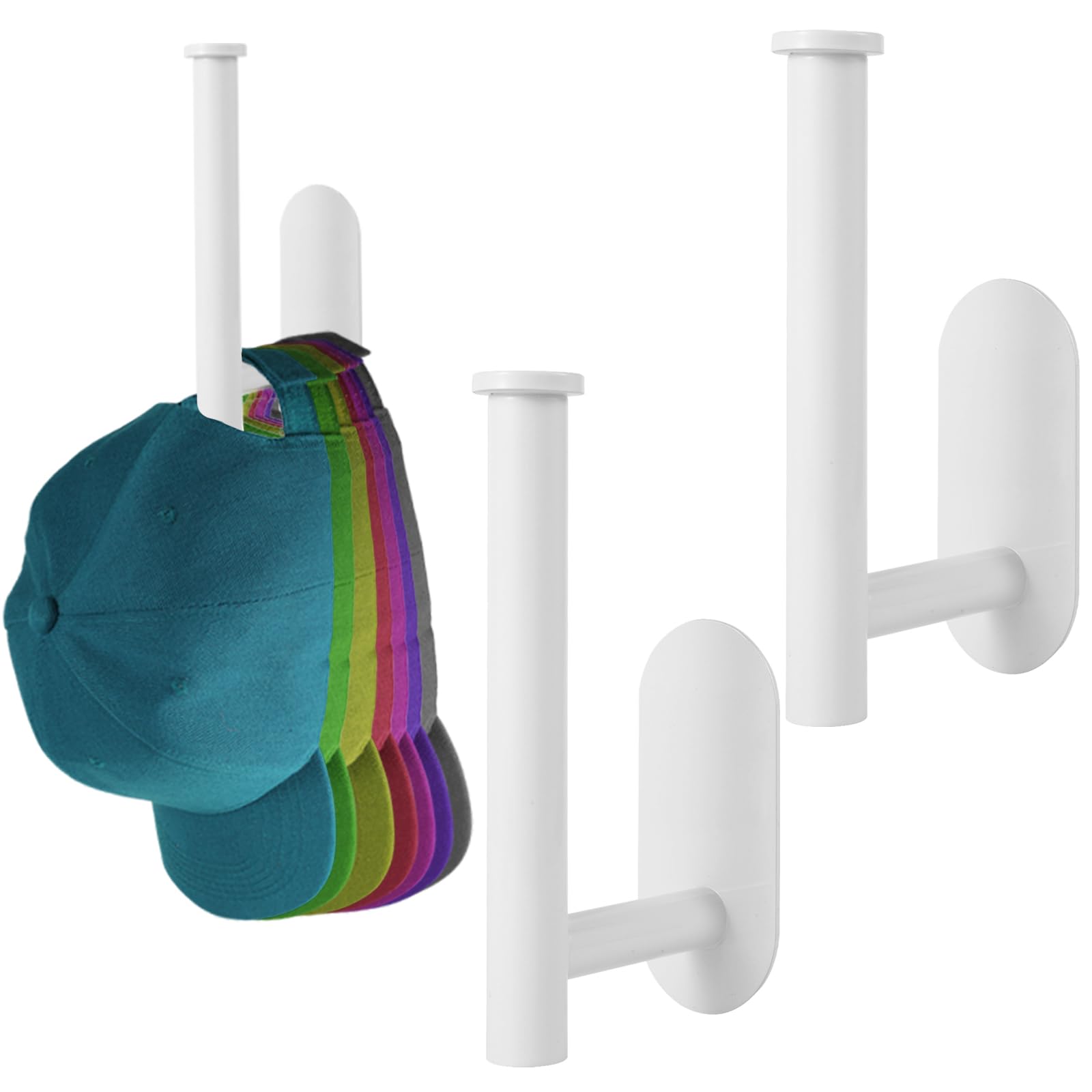 Organiseur de rangement casquette PEUTIER pour suspendre les chapeaux sans trouer le mur