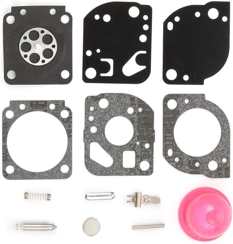 Carburetor Carb Repair Rebuild Kit Replaces Zama RB-117 RB117 Repairs Zama C1U W19 Carburetors