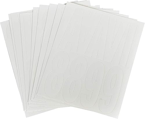 Miniatura 2 de The Hillman Group - Juego de letras y números troquelados de 1 pulgada, 847017