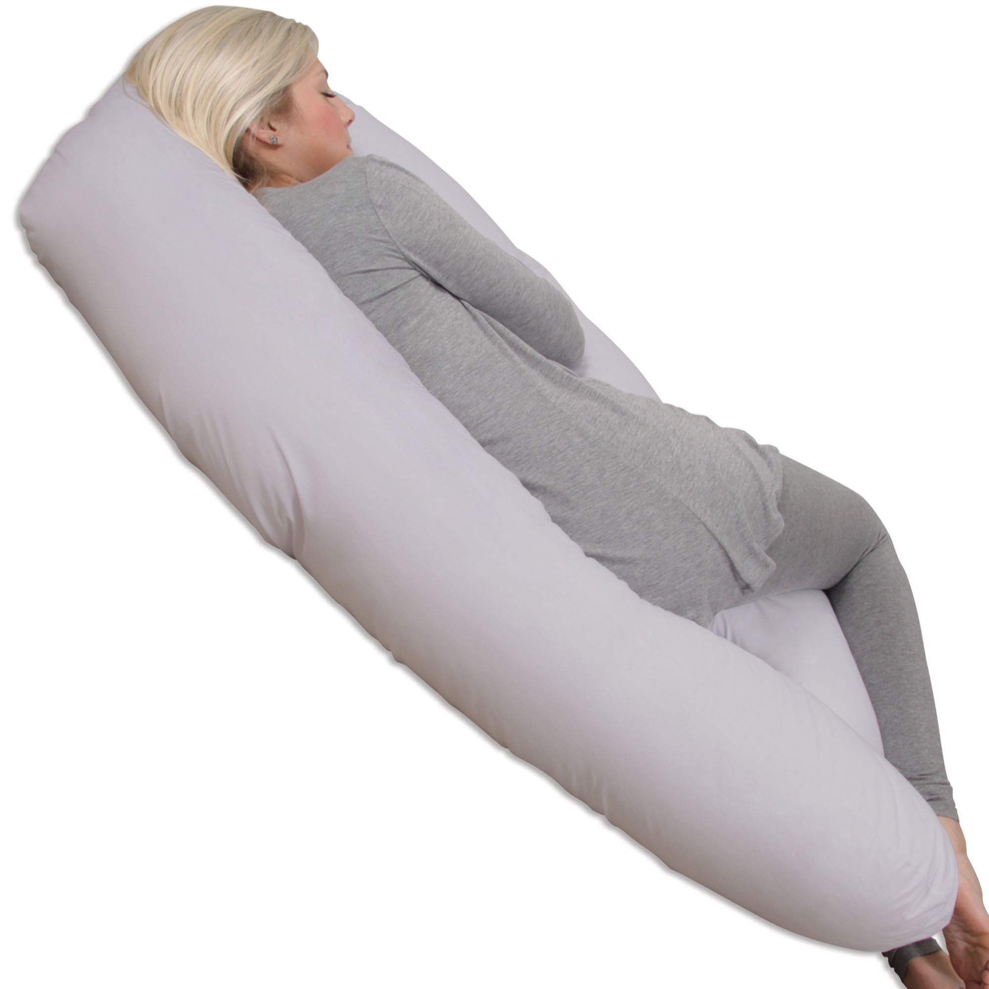 Leachco Back 'N Belly Bliss Pregnancy/Maternity Body Pillow with 100
