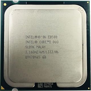 Intel Core 2 Duo E8500 3.1 GHz Dual-Core CPU Processor 6M 65W LGA 775 NO Fan