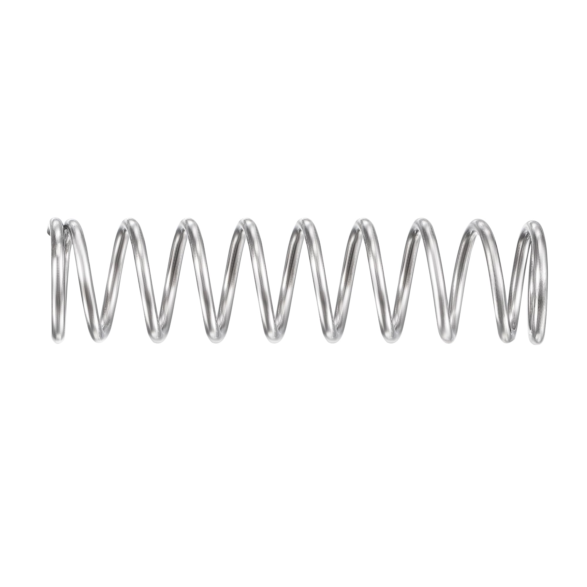 Uxcell Copression Spring,304 Stainless Steel,7 OD,1 Wire Size,30 - View #11