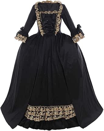 Aazon.co: CosplayDiy Vestido De Gala Rococó De Reina Aría Antonieta Para Ujer, Vestido
