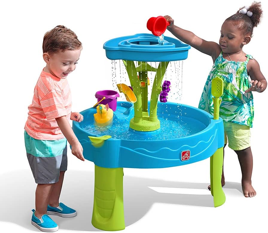 Summer Showers Splash Water Table with 8 accessories | Play Table, Play Activity