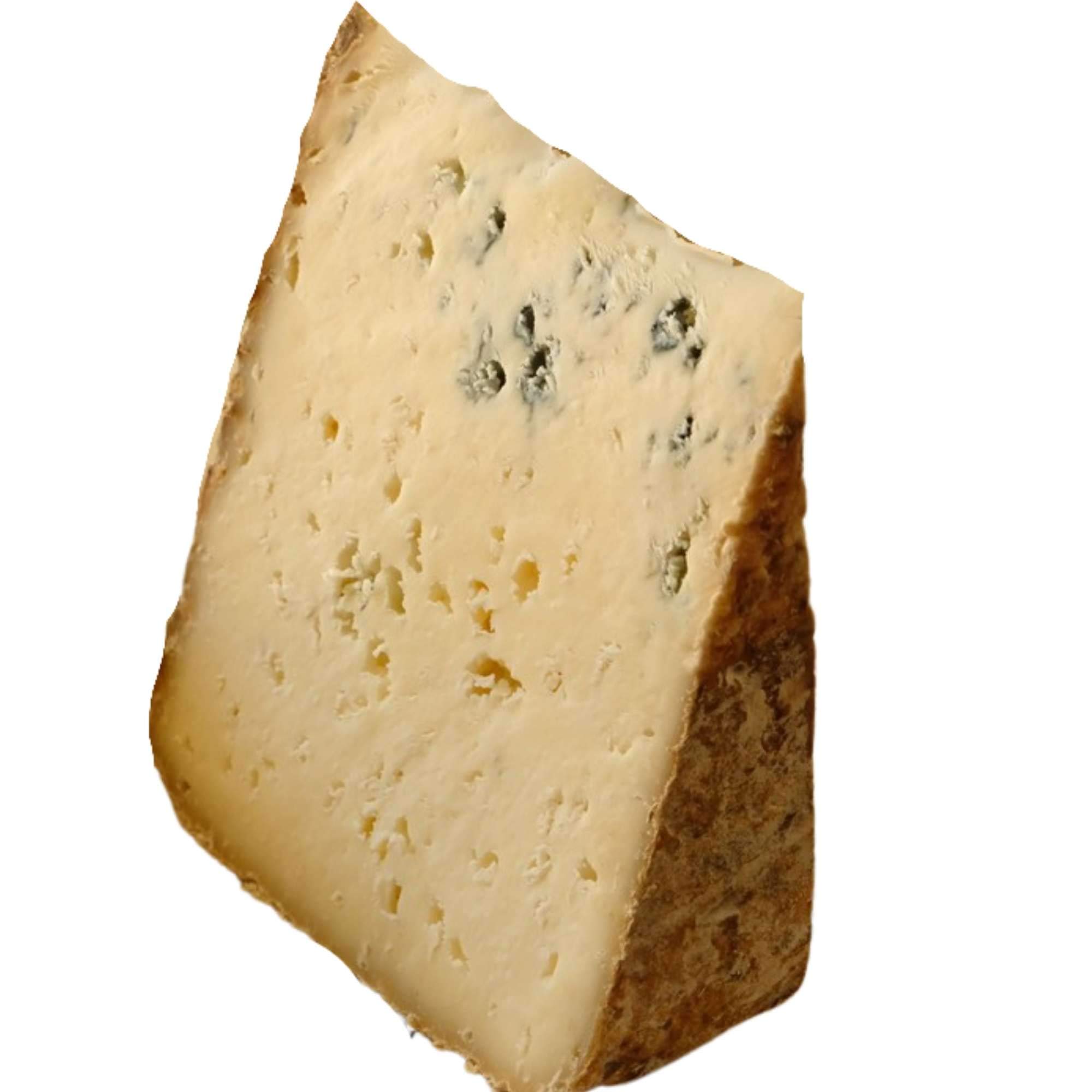Queso Azul de Pria Tres Leches - Delicioso queso azul elaborado con leche de vaca a la que se le añaden crema de leche de oveja y crema de leche de cabra (Cuarto Queso 800 gramos)