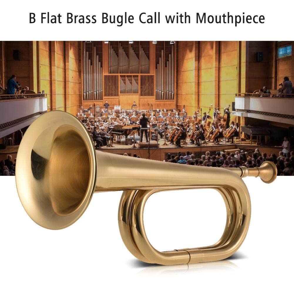 B Flat Bugle Call Trompete Kavallerie -Horn -messinginstrument Mit Mundstück Für Schulband