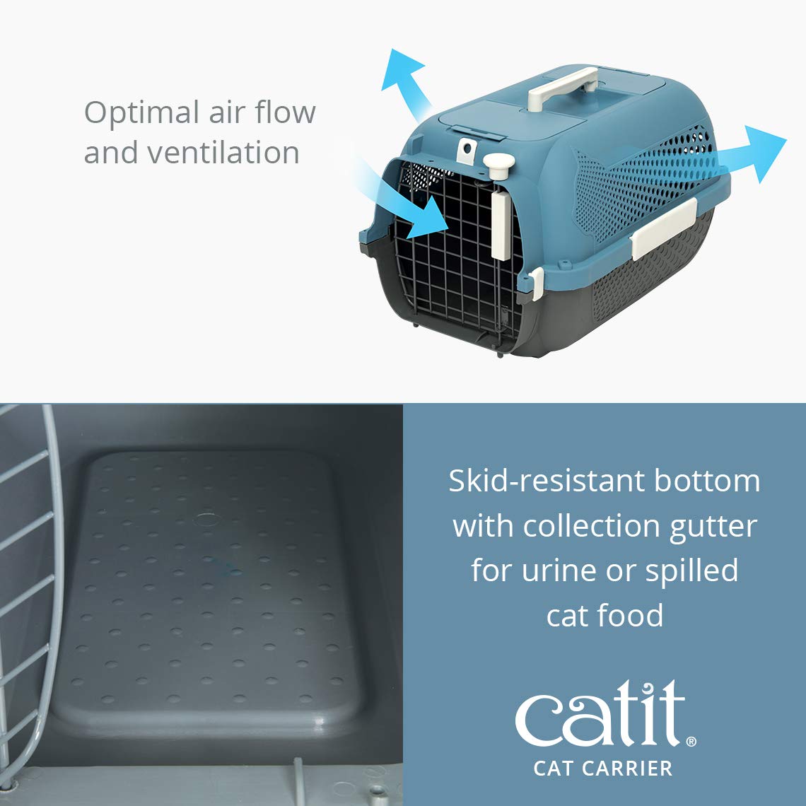 Catit Catit Transportín Profile - M Gris 1600 g