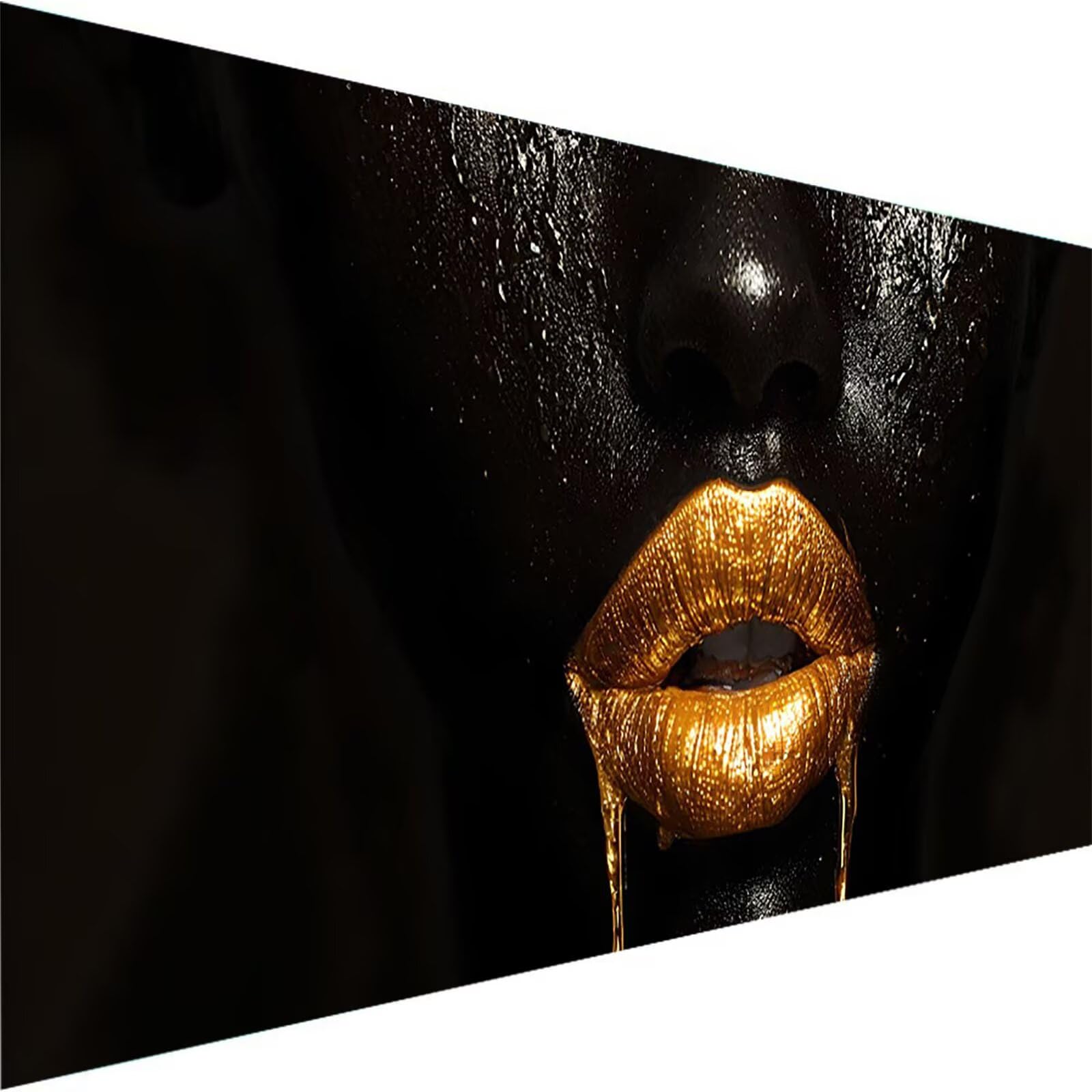 Malen nach Zahlen Kinder Abstrakt, Malen Nach Zahlen Erwachsene, Geschenke für Mädchen Junge Bastelset, Malen nach Zahlen Lippen | Malen nach Zahlen Ohne Rahmen, (60x120cm) Bastelset Erwachsene 6-G