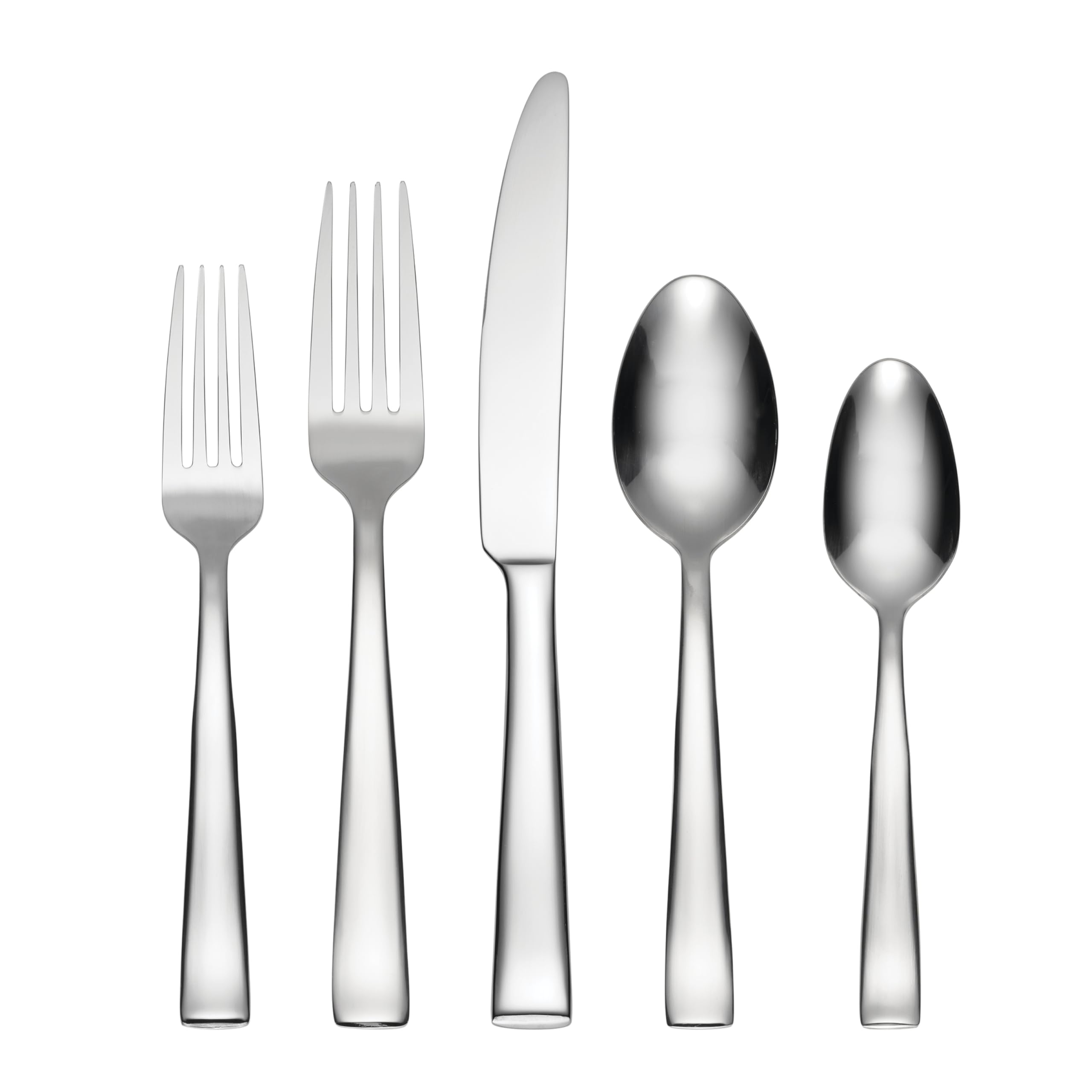 Oneida H147020A Monolith 20 Piece Everyday Flatware, 18/0 Stainless Steel, Silverware Set (Service for 4)