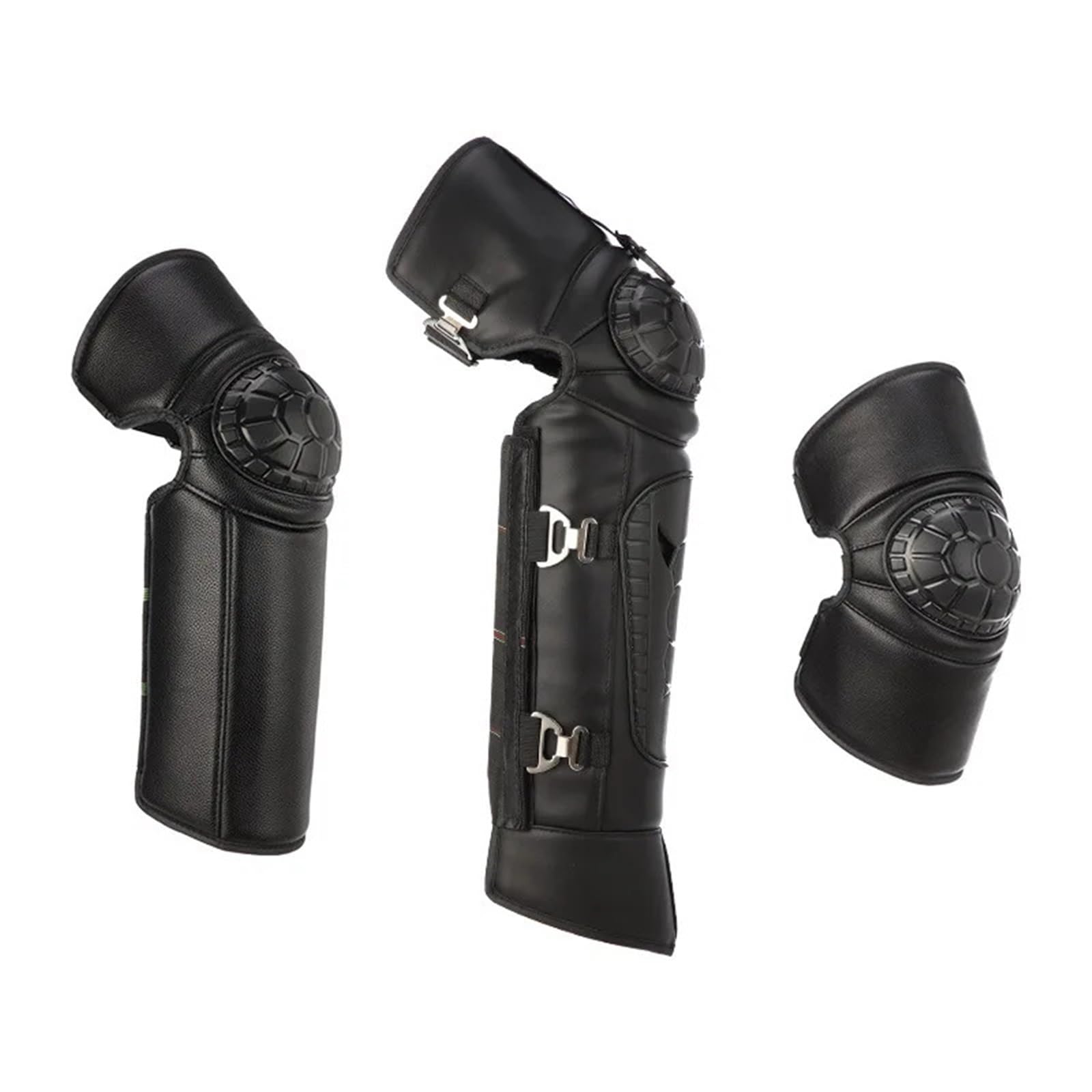 Tablier Scooter, Protection Jambe Scooter 1 paire de genouillères chaudes Utilisation adaptée pour moto, protège-jambes en polyuréthane, coupe-vent, épais et moelleux(Black Long)