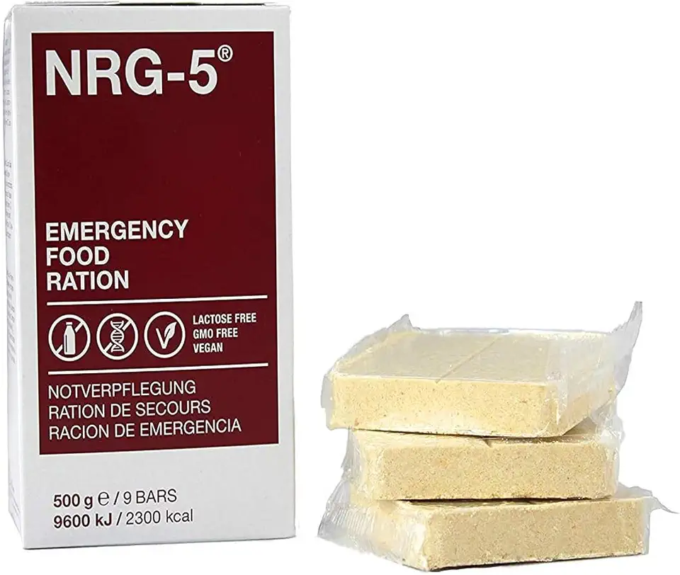 Emergency Food NRG-5 Notration