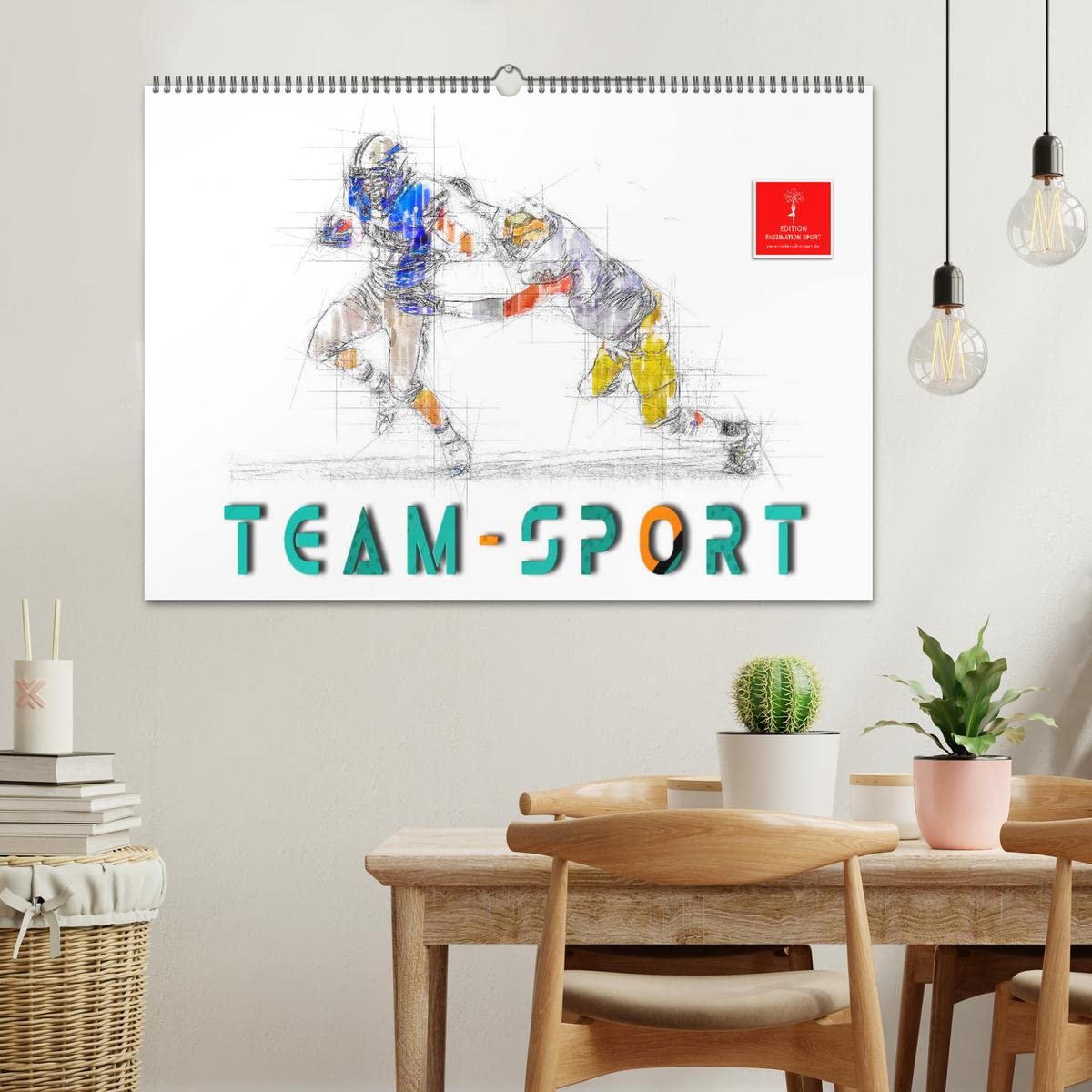 Team-Sport (Wandkalender 2026 DIN A2 quer), CALVENDO Monatskalender: Spiel und Spaß in der Mannschaft. (CALVENDO Sport)