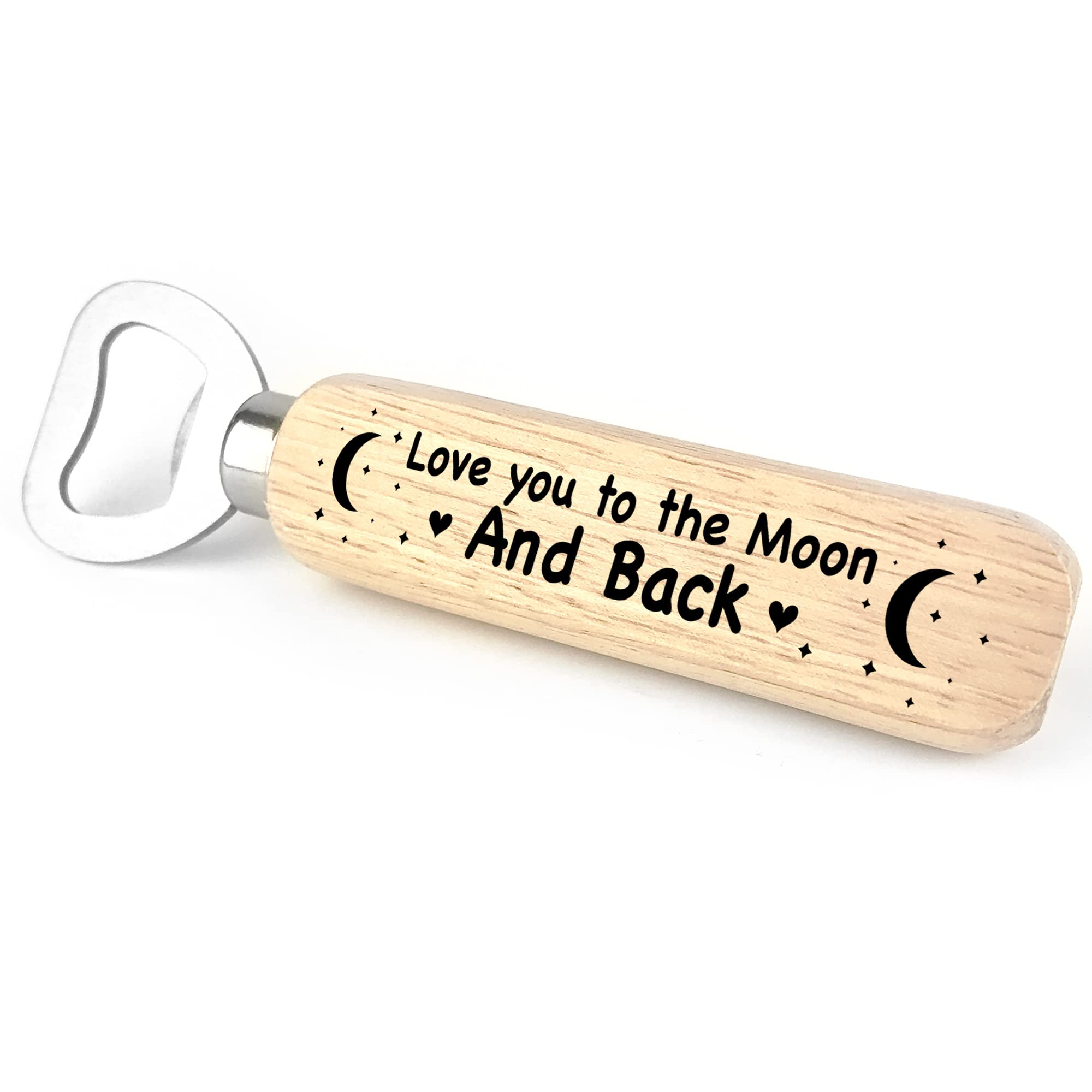 Novelty Gift for Dad Grandad Birthday Christmas Wooden Bottle Opener Gift from Daughter Son