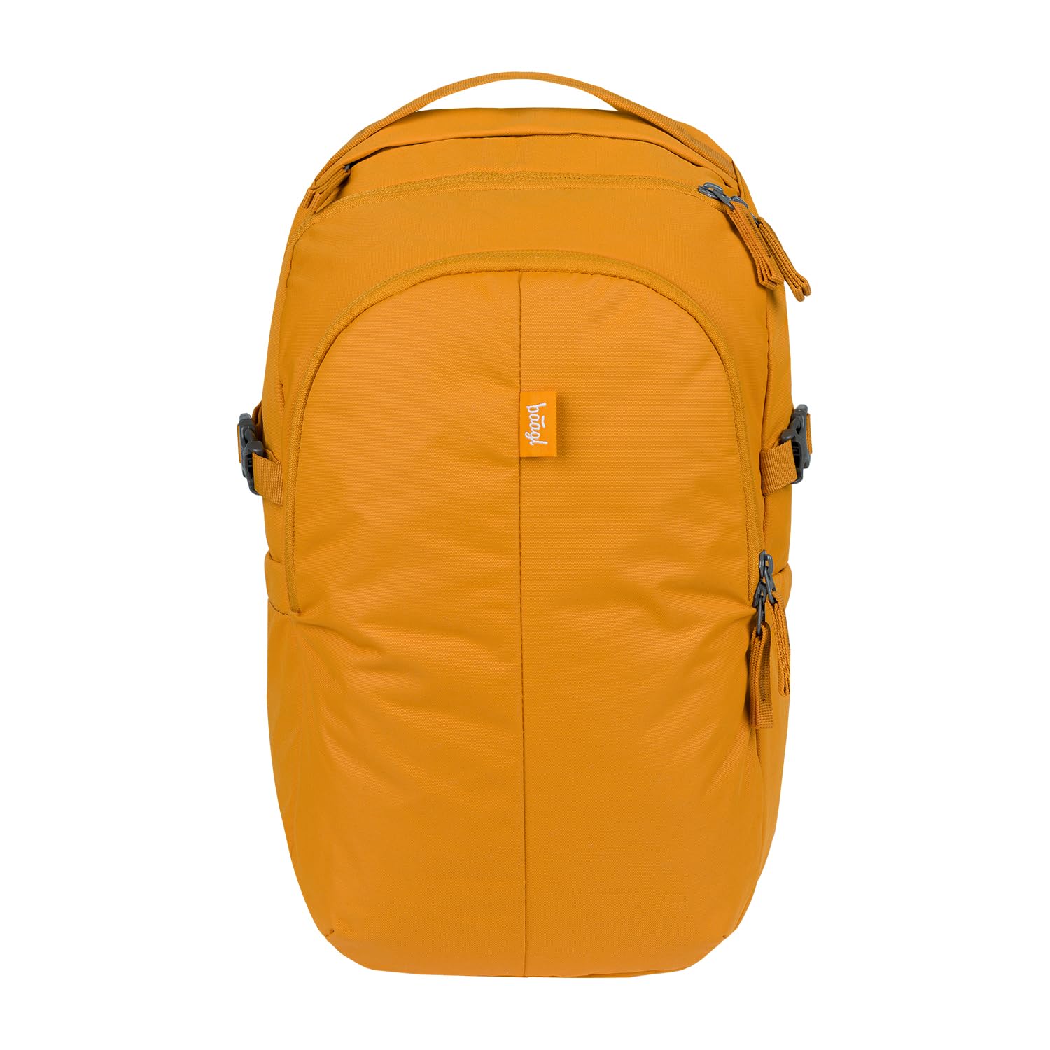 Baagl Zaino Donna Uomo - Moderno Zaino Dash Con Scomparto Per Computer Portatile - Impermeabile Daypack & Business Zaino Da Lavoro Per Ufficio, Università E Viaggi, 24 L, Giallo., MittelgroßE-image