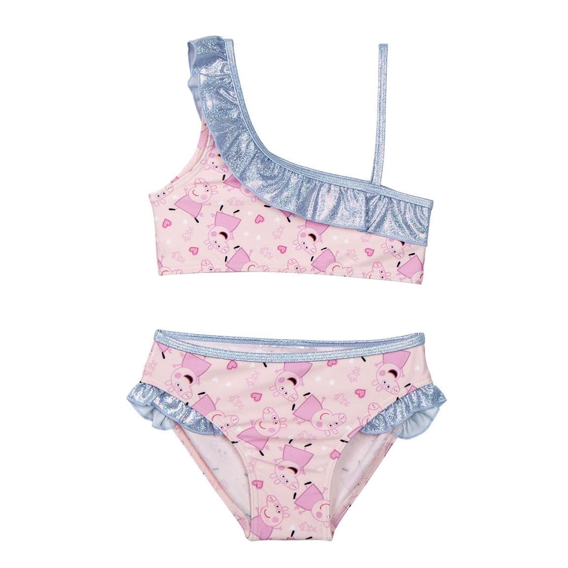 CERDÁ LIFE'S LITTLE MOMENTS Infantil de Peppa Pig Bikini de Dos Piezas para bebés y niños pequeños