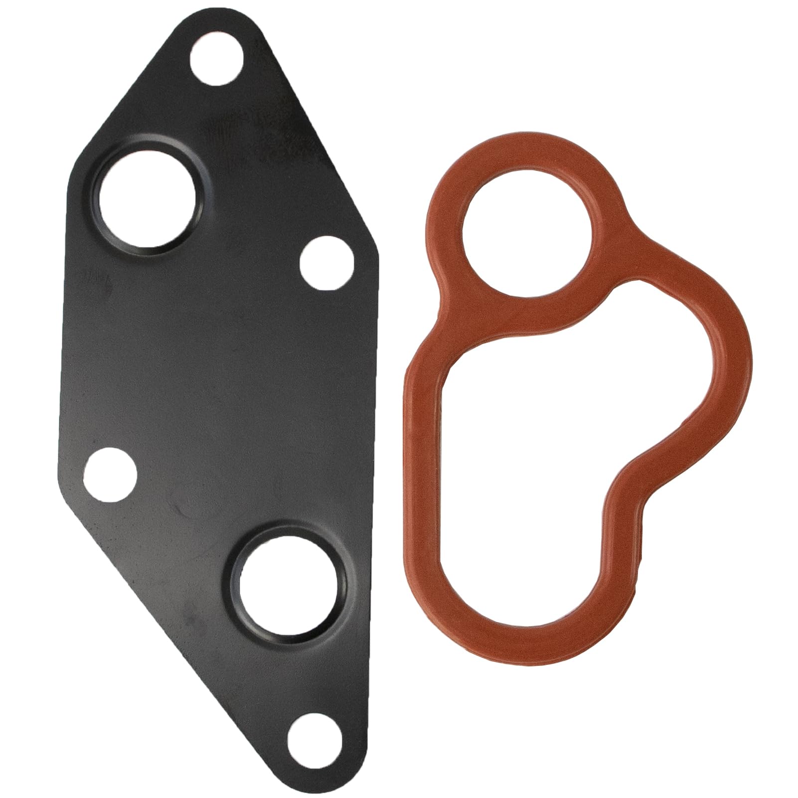 Engine Oil Cooler Gasket Set with Oring Seal Fit for Nissan Altima 2007-2013 Sentra 2007-2011 Rogue 2008-2018 X-trail 2007-2014 2.5L 21304-JA06A 21304-JA00A