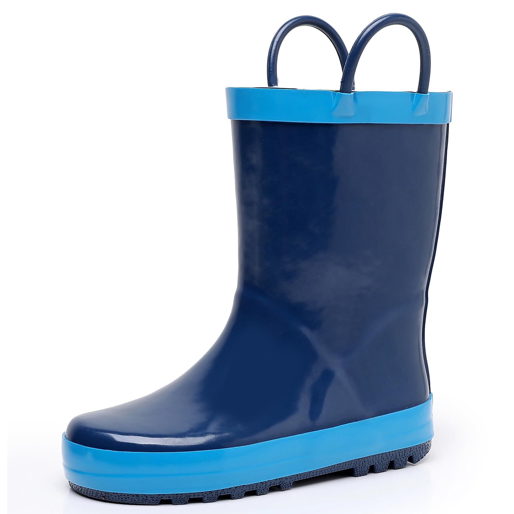 Toddler Rain Boots Easy-On Handles Girls Boys